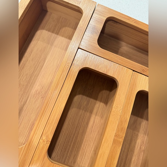 Bamboo Food Storage Bag Organizer - Picture 2 of 2